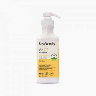 BABARIA BODY MILK VIT C CUALQ/TIPO DE PIEL 500 ML