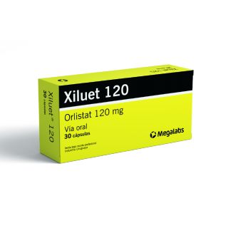 XILUET 120 MG 30 CAPS