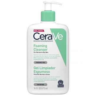 CERAVE GEL LIMPIADOR ESPUMOSO 16 OZ