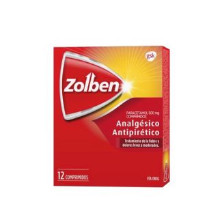 ZOLBEN 500 MG BLISTER 12 COMP