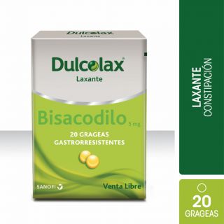 DULCOLAX 20 GRAGEAS