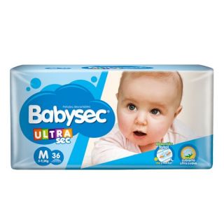 BABYSEC PAÑAL ULTRA HIPER MED 36