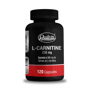 L - Carnitina Qualivits 250mg X 120 Cápsulas