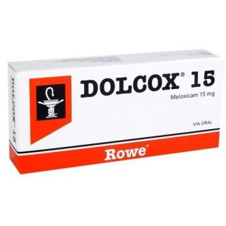 DOLCOX 15 MG 10 COMP