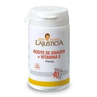 Aceite de Onagra + Vitamina E Ana María LaJusticia x 80 perlas