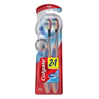 COLGATE CEP/DENTAL 360 MEDIO 2X1