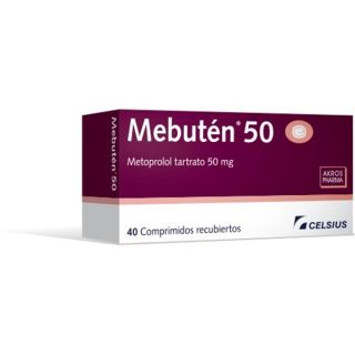 MEBUTEN 50 MG 40 COMP