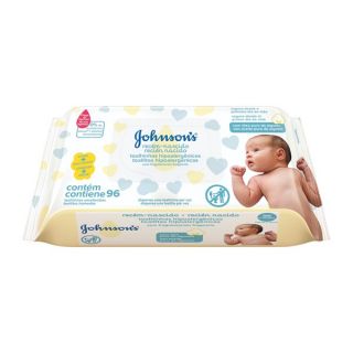 JOHNSONS TOALLAS HUMEDAS RECIEN NACIDO 96 U