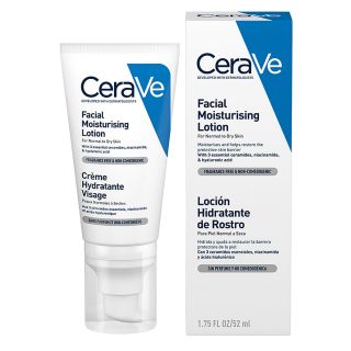 CERAVE LOCIÓN HIDRATANTE DE ROSTRO PM 52 Ml