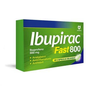 IBUPIRAC FAST 800 MG 10 CAPS BLA