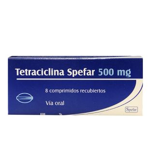 TETRACICLINA SPEFAR 500/8