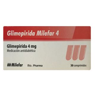 GLIMEPIRIDA 4 MG 30 COMP