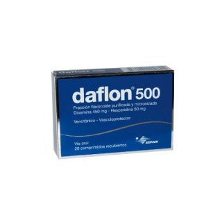 DAFLON 500 MG 20 COMP