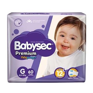 BABYSEC PAÑAL PREMIUM JUMBO GDE 60