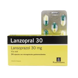 LANZOPRAL 15 MG 14 CAPS