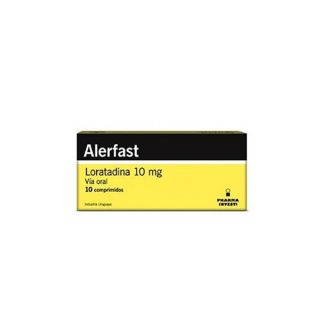 ALERFAST 10 MG 10 COMP