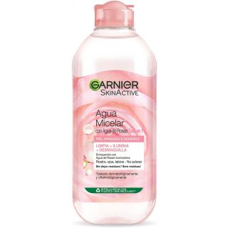 Agua Micelar Garnier® 400 Ml Todo En 1 | Con Agua De Rosas