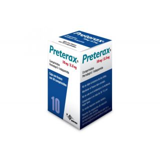 PRETERAX 10MG/2.5MG 30 COMP
