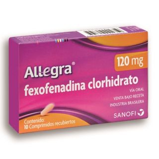 ALLEGRA 120 MG 10 CAP