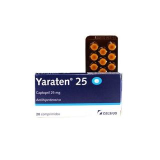 YARATEN 25 MG 20 COMP