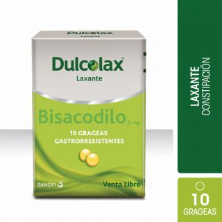 DULCOLAX 10 GRAGEAS