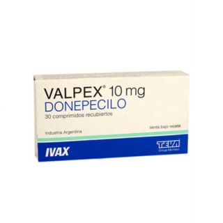 VALPEX 10 MG 30 COMP