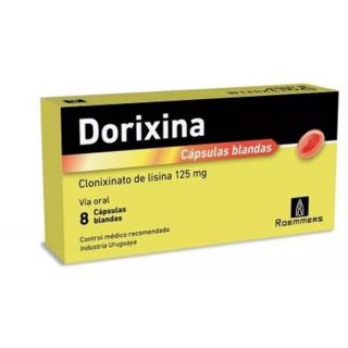 DORIXINA 8 CAPS BLANDAS
