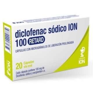 DICLOFENAC ION 100 RETARD 20 COMP