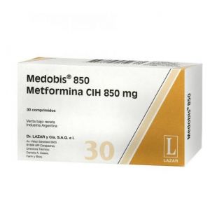 MEDOBIS 850 MG 30 COMP
