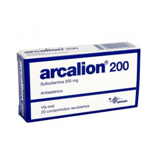 ARCALION 200 MG 20 COMP