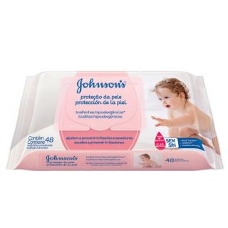 JOHNSONS TOALLAS HUMEDAS EXTRA CUIDADO 48 U