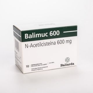 BALIMUC 600 MG X 4 GR 10 SOBRES