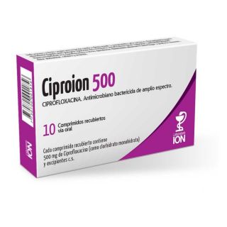 CIPRO ION 500 10 COMP