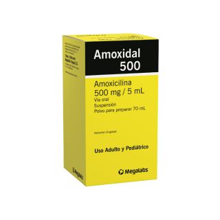 AMOXIDAL 500 MG JARABE 70 ML