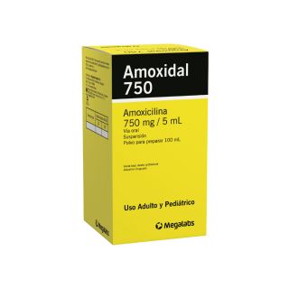 AMOXIDAL 750 MG SUSP 100 ML