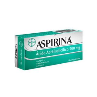 ASPIRINA 20 COMPRIMIDOS