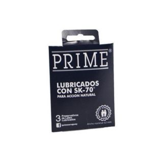 PRIME LUBRICADO AZUL X3