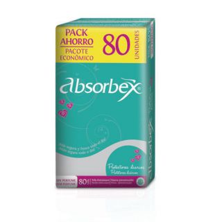 ABSORBEX PROTECTORES DIARIOS S/PERF/80 U