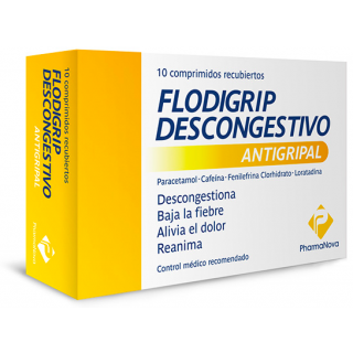 FLODIGRIP DESCONGESTIVO 10 COMP