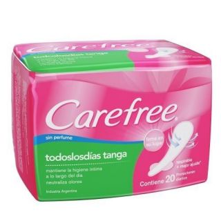 CAREFREE TODOS LOS DIAS TANGA S/P 20 U