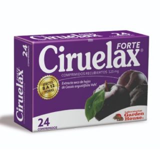 CIRUELAX FORTE 125 MG 24 COMP