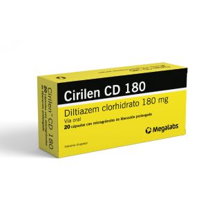 CIRILEN CD 180 MG 20 CAPS
