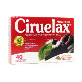 CIRUELAX MINITABS 40 COMP