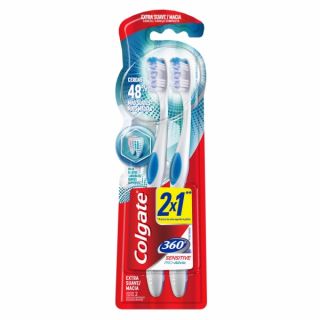 COLGATE CEP/DENTAL 360 SENSITIVE PRO ALIVIO 2X1