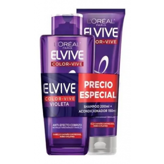 Pack Elvive Color Vive Violeta Shampoo + Acondicionador