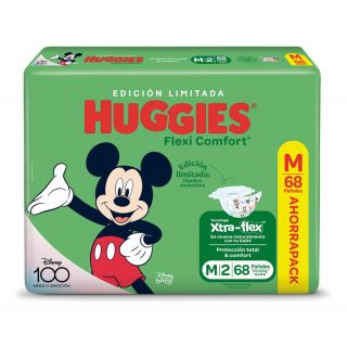 Pañales Huggies Flexi Comfort Talle M x 60