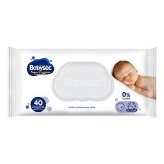 BABYSEC TOALLA SUPER PREMIUM 40 UND