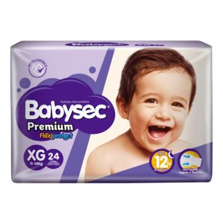 BABYSEC PAÑAL PREMIUM HIPER XG 24