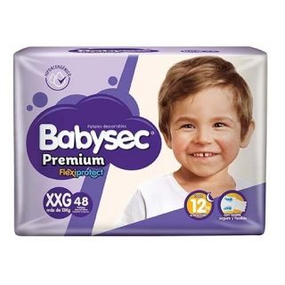 BABYSEC PAÑAL PREMIUM JUMBO XXG 48