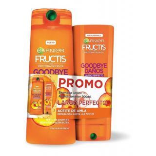 Pack Champú Fructis Goodbye Daños 350ml + Acondicionador 200ml